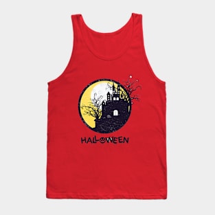 Halloween House Design Tank Top